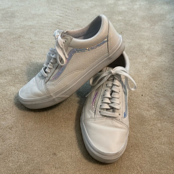 Vans with iridescent stripes on the sides. - Picture 1 of 3